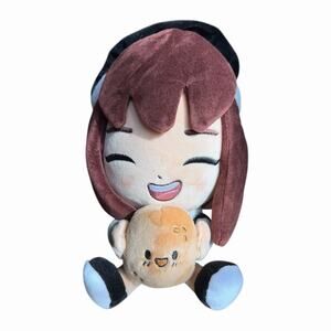 Makeship PearlescentMoon Plush Anime Minecraft Rare! 1/1299 YouTuber 8”